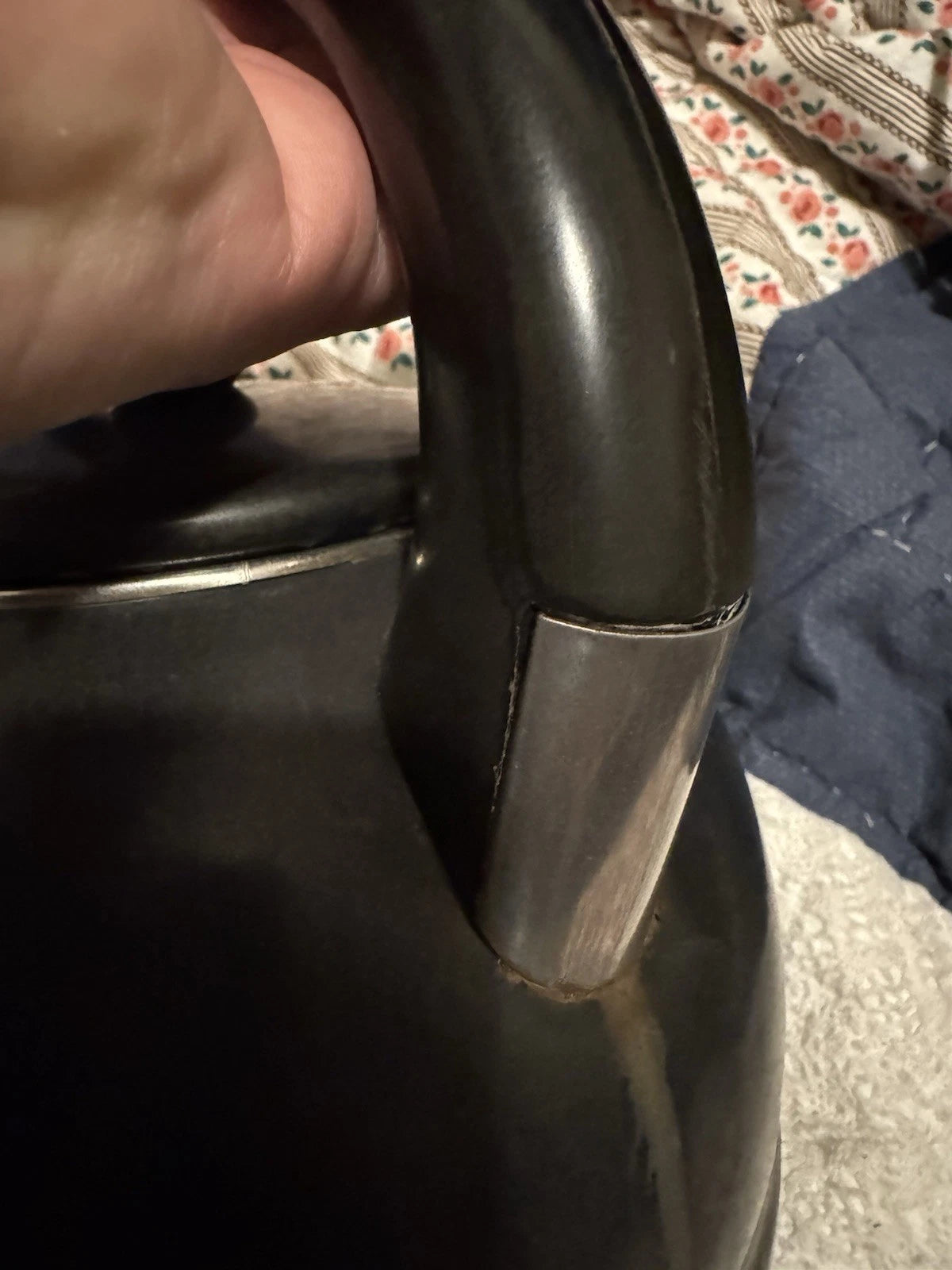 Vintage Rare MM Kamenstein Novelteas TeaCatty Cat Head Whistling Tea Pot