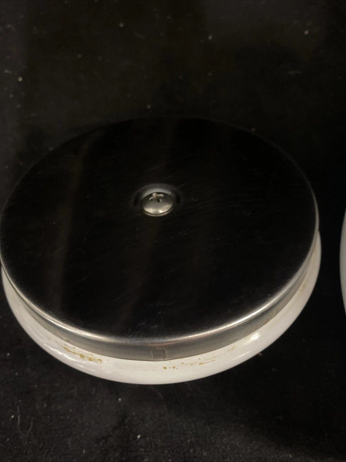 Whistle Teapot Kamenstein Dalmatian Dog Kettle Tea White 1980s Great Shape!