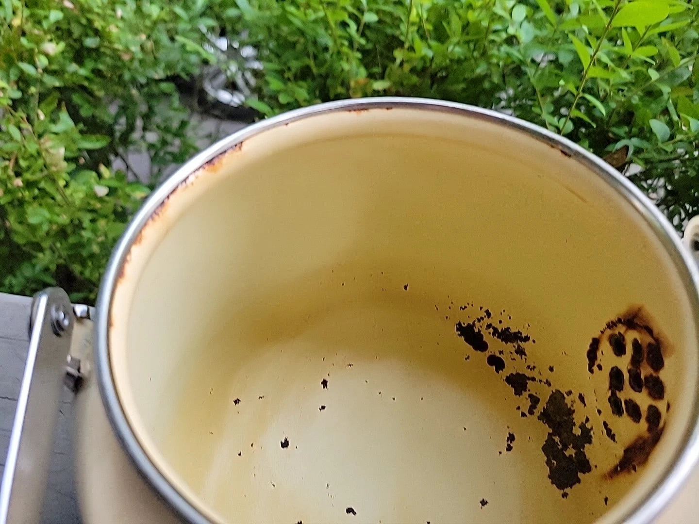 Vtg Japan Tea Pot Kettle w Wooden Handle & Top, FRAISE 1981 GAILSTYN-SUTTON