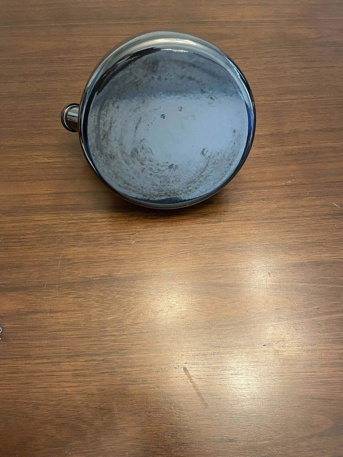 Chantal Enamel Zenith Tea kettle Teapot Loop Onyx Black Chrome Handle 1.8 quart