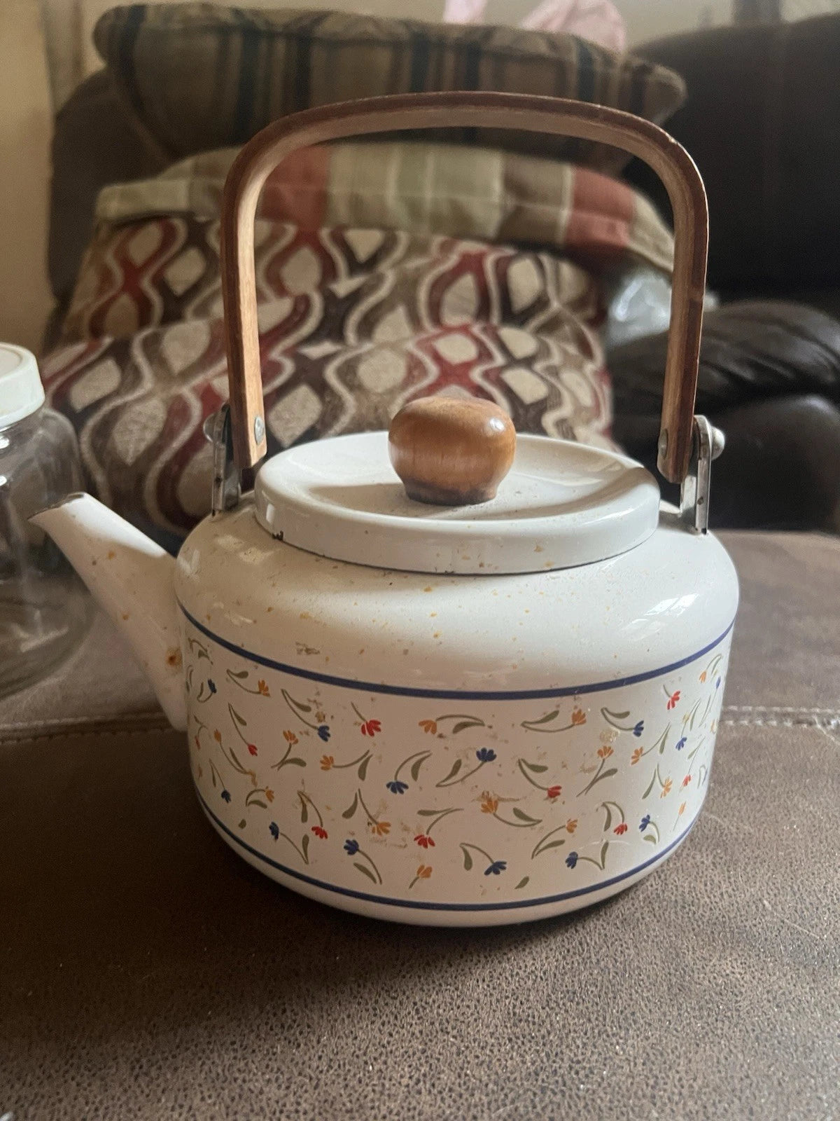 Vintage Tea Kettle Decor Only Teapot