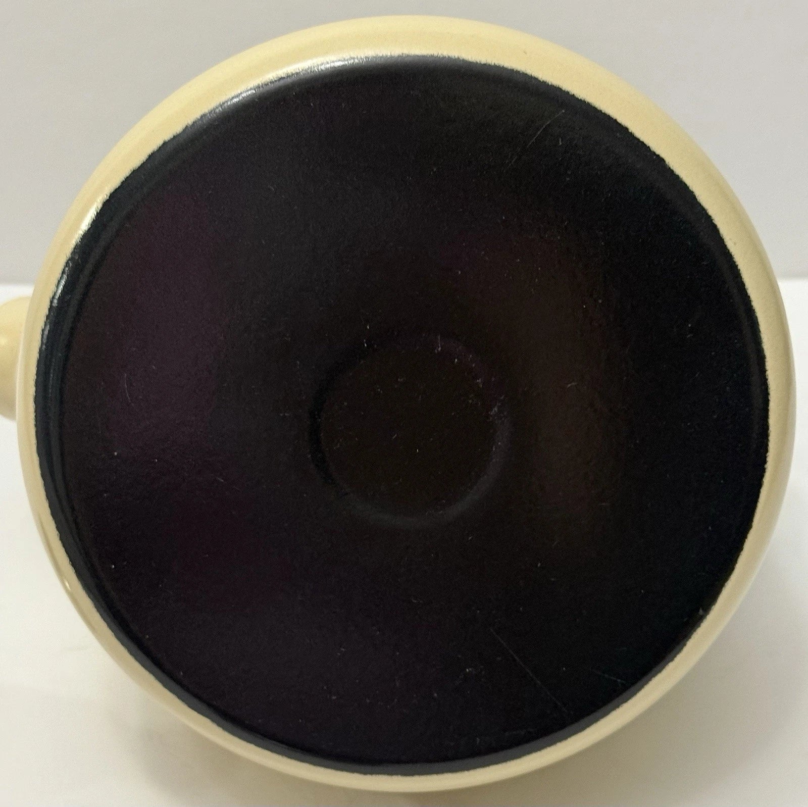 Vintage Pfaltzgraff Village Enamelware Whistling Tea Kettle MCM Tea Pot