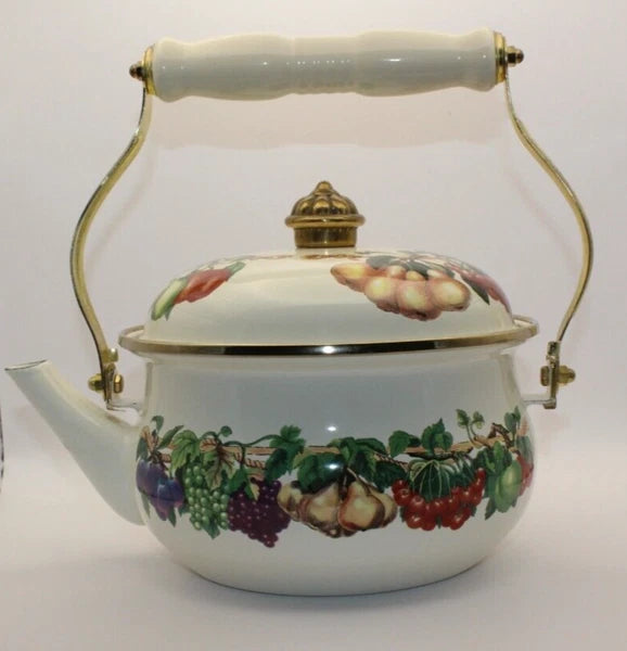 Tabletops Unlimited Phillippe Richard Kensington Garden Induction Teapot Kettle