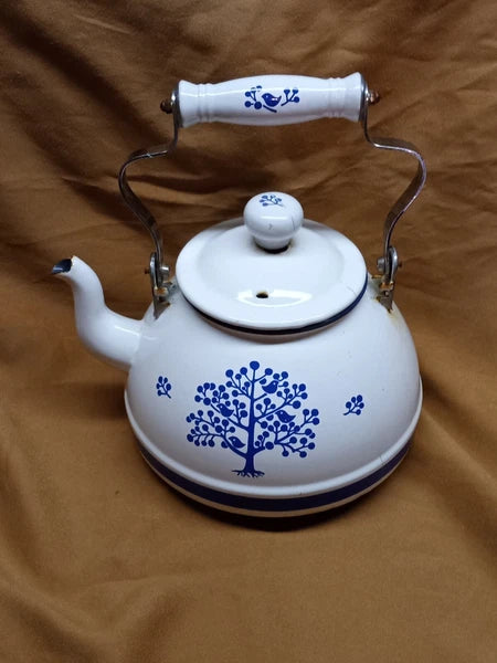 Enameled 2-qt Tea Kettle