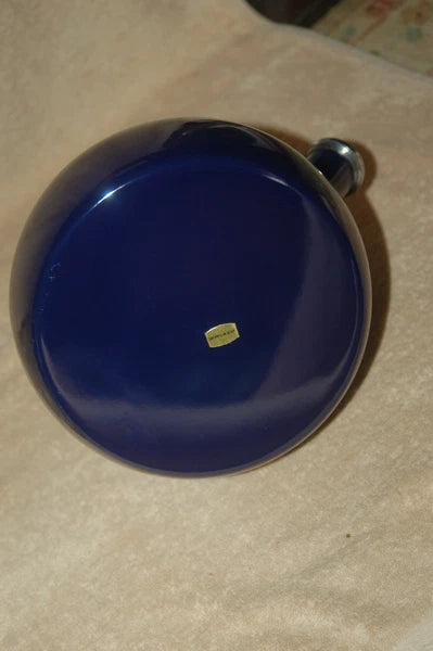 Chantal Enamel On Steel Whistling Teakettle Cobalt Navy Blue New in Open Box 2qt