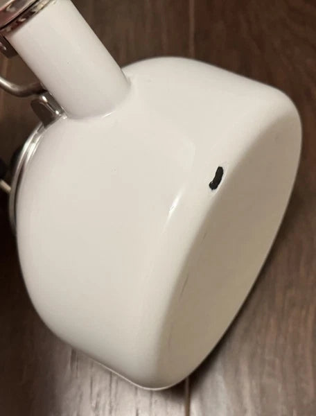 Chantal Landmark Whistling Tea Kettle Teapot White Enamel