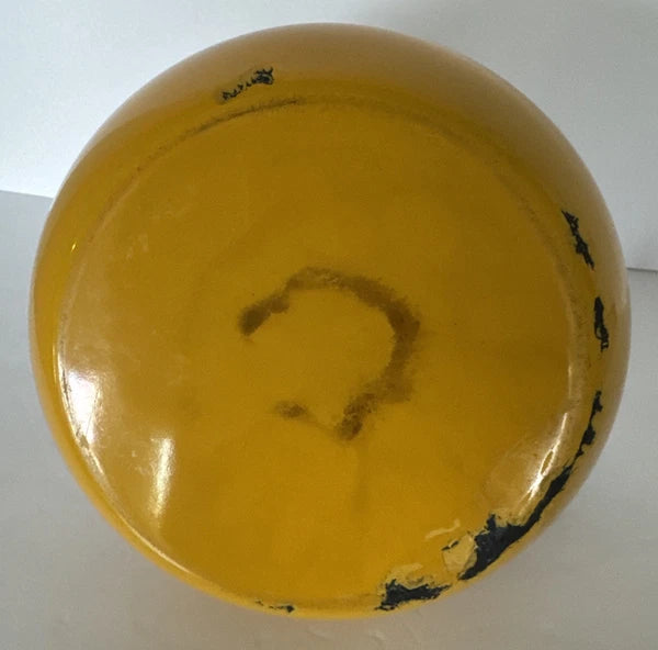 Tea Pot Chantal Livestrong Enamel Loop Whistling Kettle Yellow 1.8 Quart Vintage