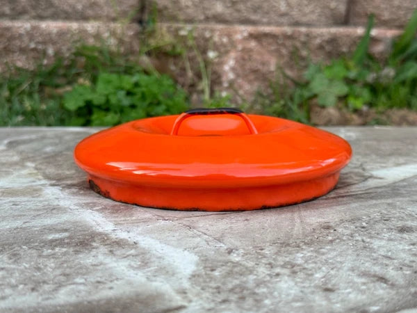 MCM Campfire Enamel Tea Kettle Coffee Pot Vintage Enamelware Teapot Bale Handle