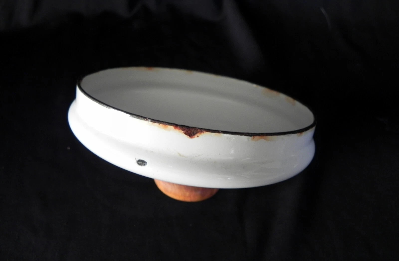 Vintage HIMARK Kitchen Concepts MALUS APPLES Enameled Tea Kettle Pot