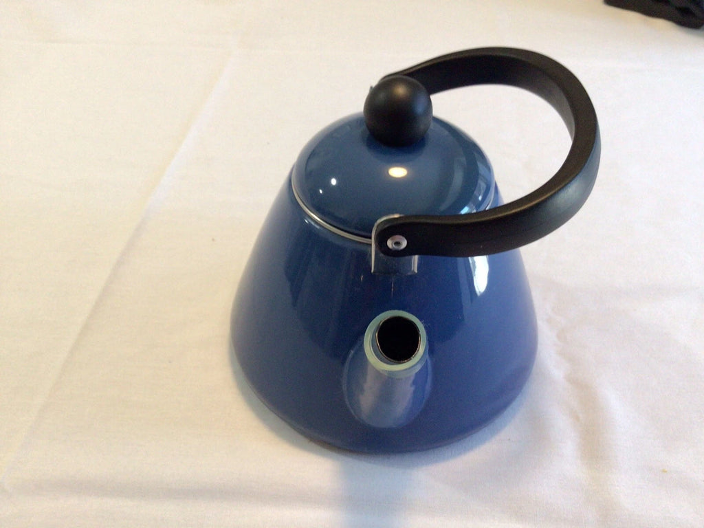 Le Creuset Blue Enamel Teapot 1.6 Qts