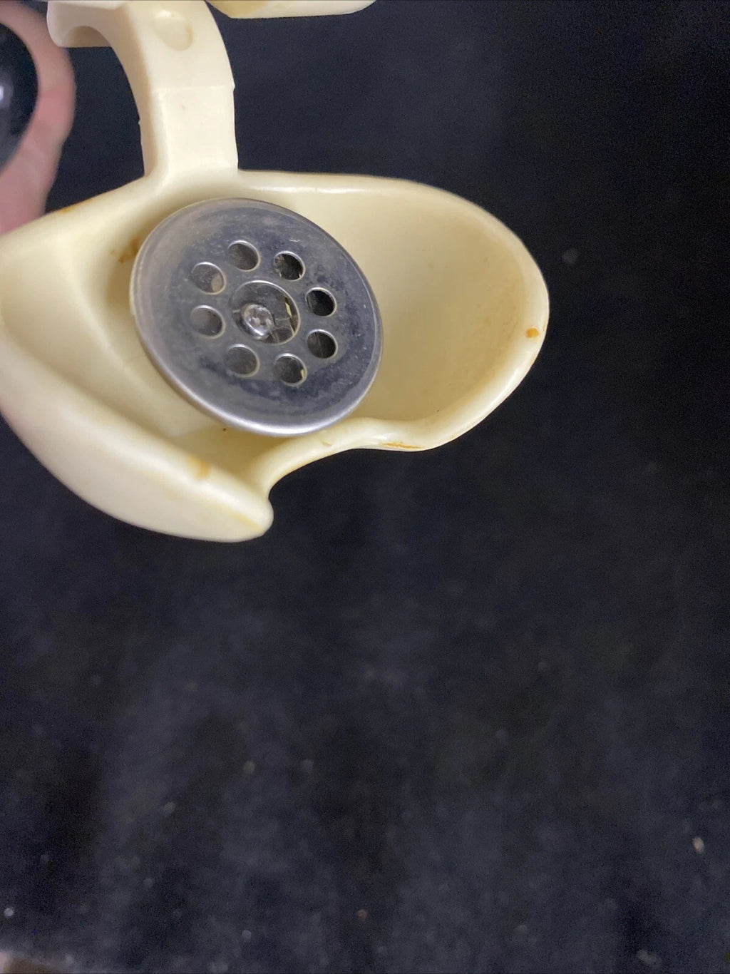 Whistle Teapot Kamenstein Dalmatian Dog Kettle Tea White 1980s Great Shape!