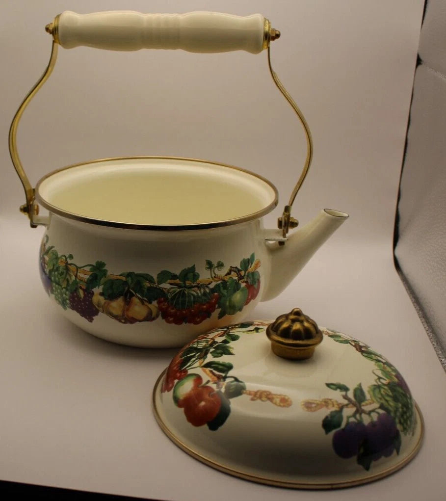 Tabletops Unlimited Phillippe Richard Kensington Garden Induction Teapot Kettle