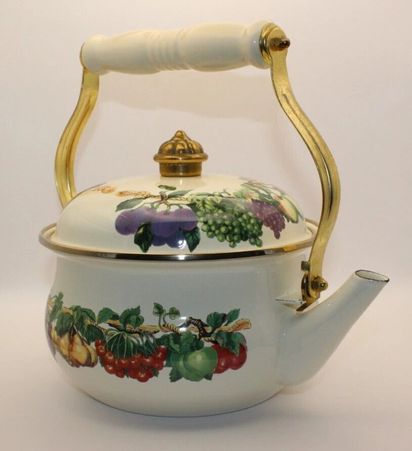 Tabletops Unlimited Phillippe Richard Kensington Garden Induction Teapot Kettle