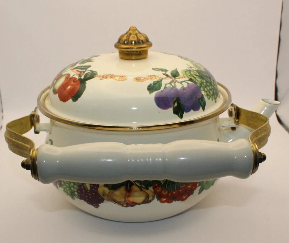 Tabletops Unlimited Phillippe Richard Kensington Garden Induction Teapot Kettle