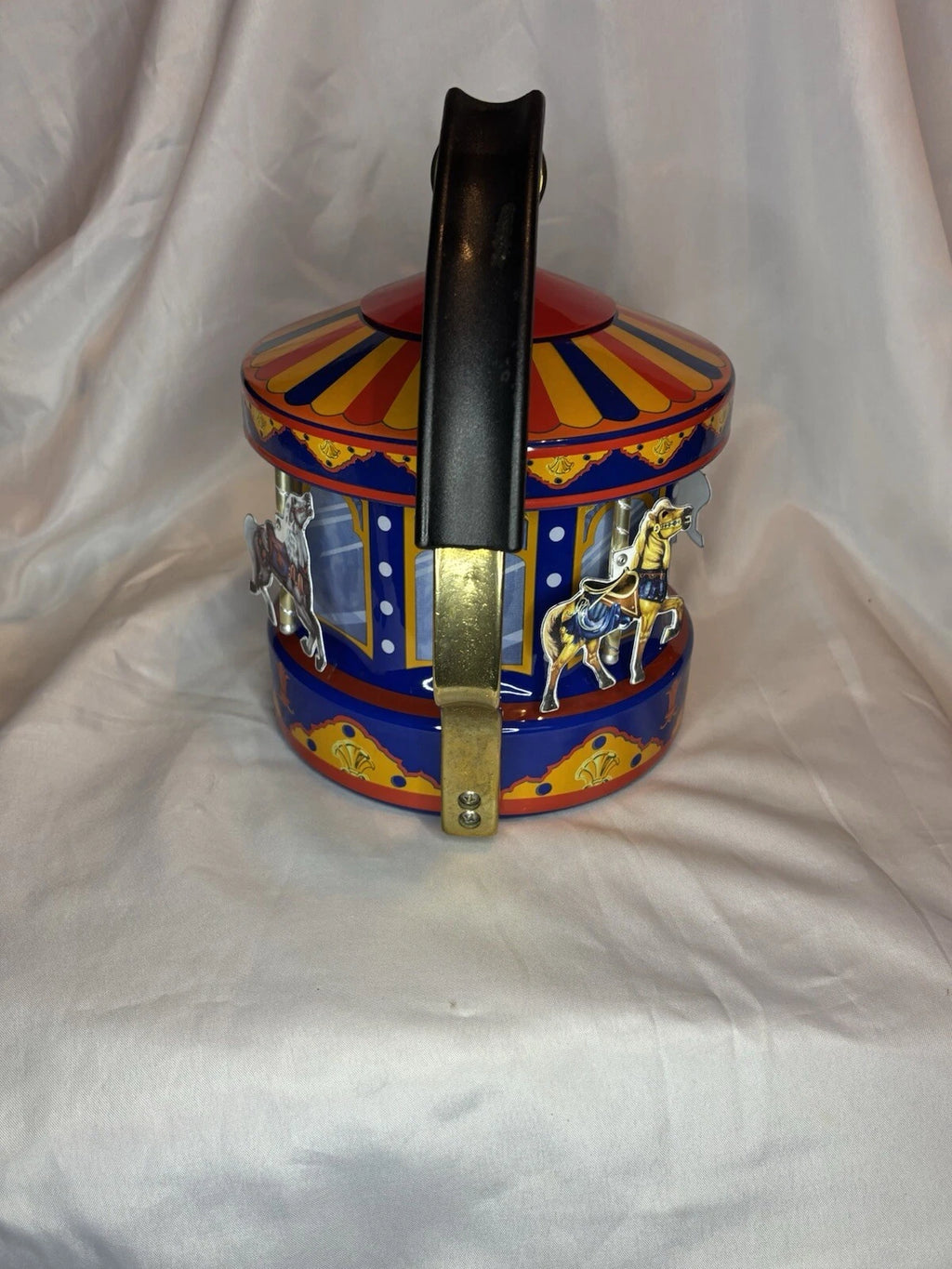 MKI Kamenstein World of Motion Teapot Carousel WITH SPOUT For Display/Parts only