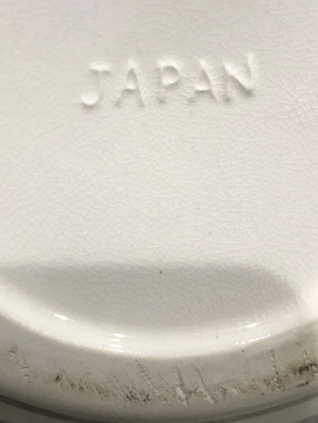 Vntg Japan Blue Onion Porcelain Enamel Ware Teakettle W/Wire Metal HandleVGUC