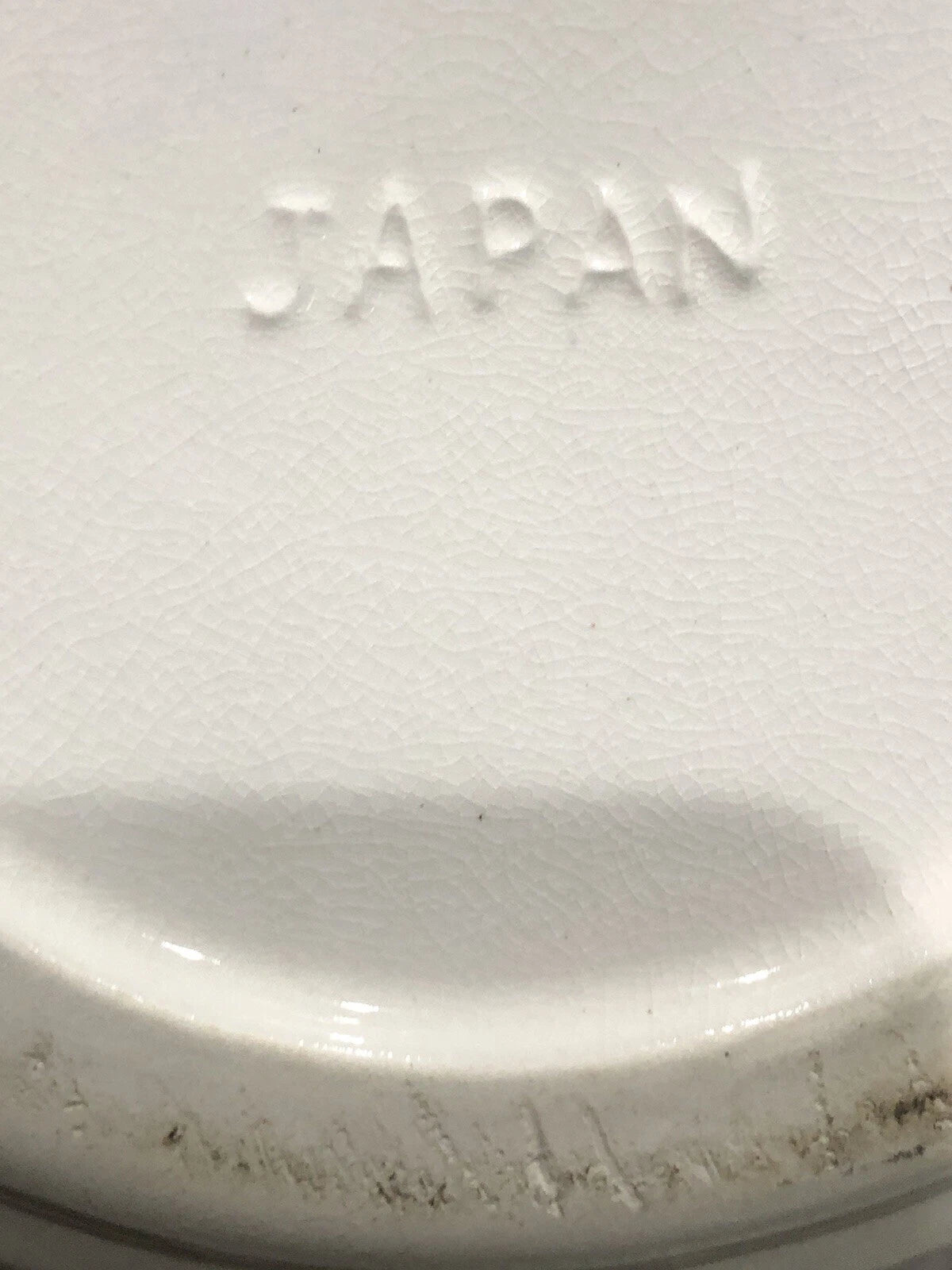 Vntg Japan Blue Onion Porcelain Enamel Ware Teakettle W/Wire Metal HandleVGUC