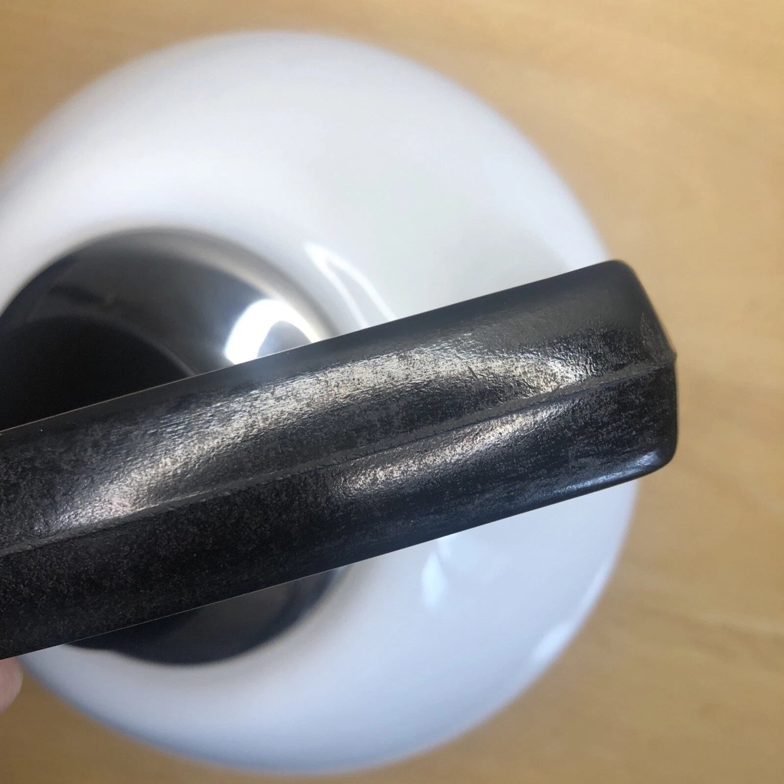 Vintage MCM Villeroy & Boch ACAPULCO Enamel Kettle Stove Top RETRO Teapot