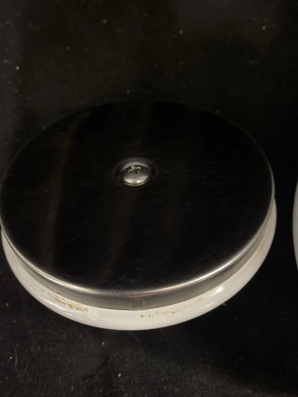 Whistle Teapot Kamenstein Dalmatian Dog Kettle Tea White 1980s Great Shape!