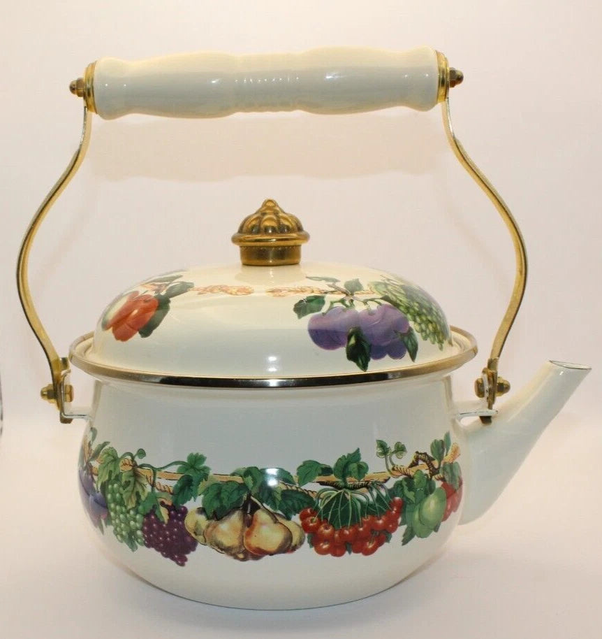 Tabletops Unlimited Phillippe Richard Kensington Garden Induction Teapot Kettle