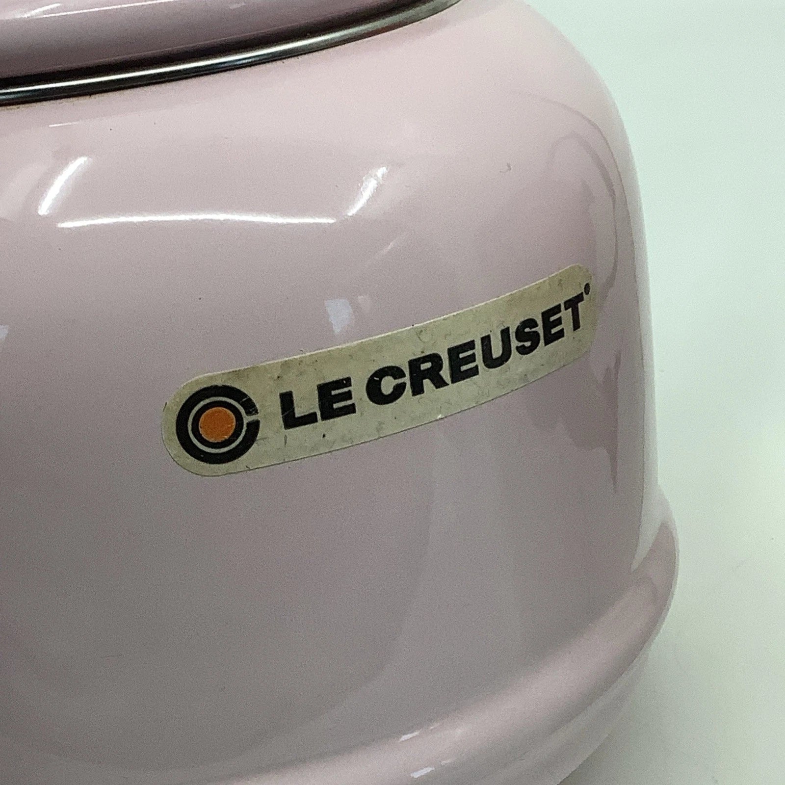 Le Creuset Pink Enamel Whistling Tea Kettle 1.25 Quart