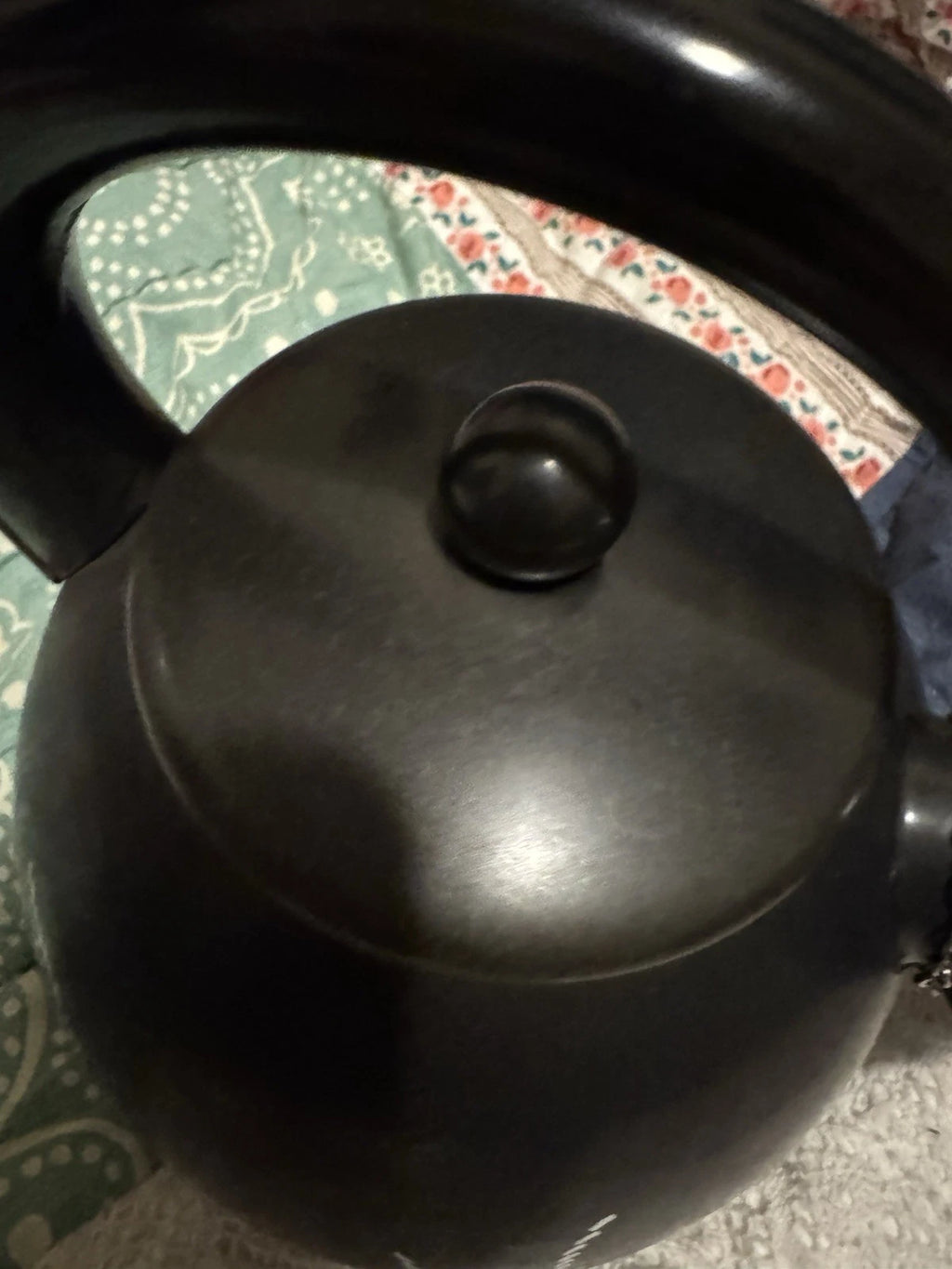 Vintage Rare MM Kamenstein Novelteas TeaCatty Cat Head Whistling Tea Pot