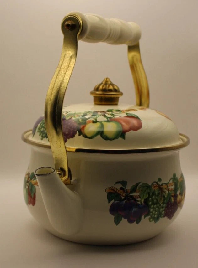 Tabletops Unlimited Phillippe Richard Kensington Garden Induction Teapot Kettle