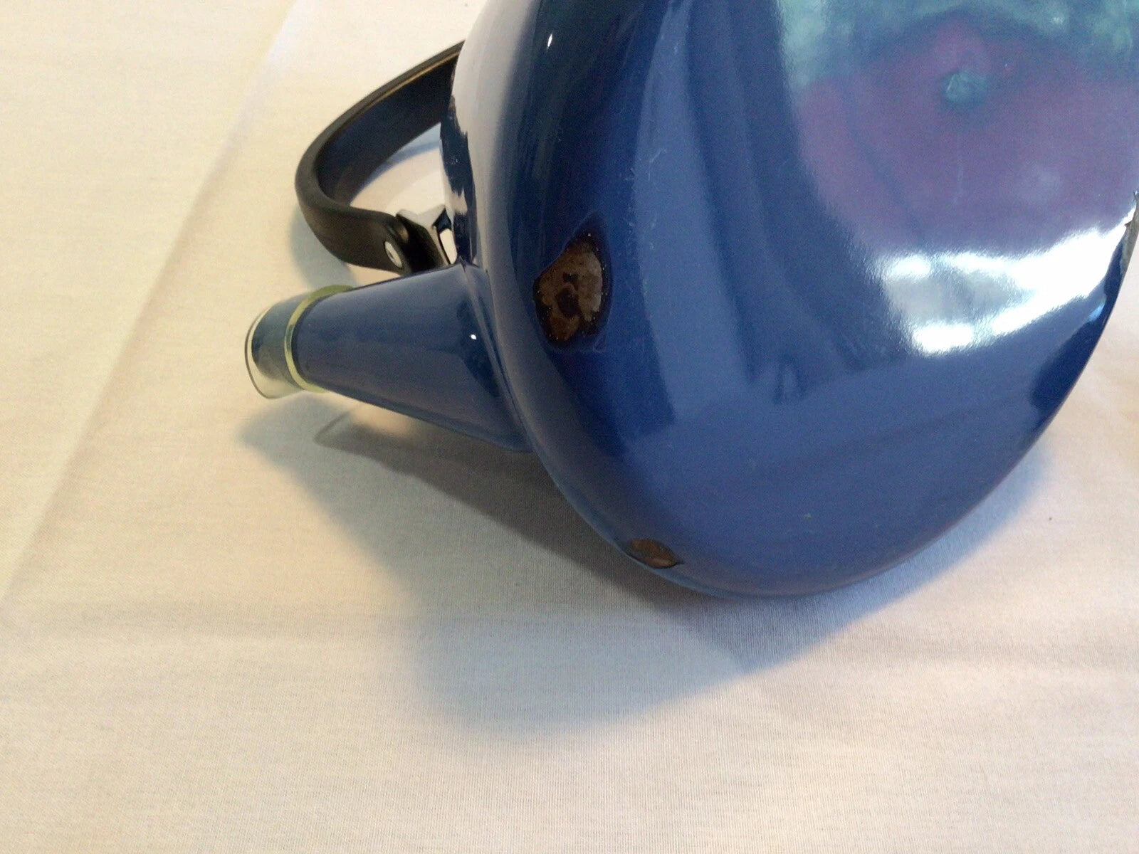 Le Creuset Blue Enamel Teapot 1.6 Qts