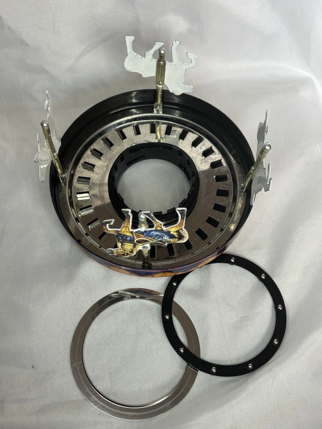 MKI Kamenstein World of Motion Teapot Carousel WITH SPOUT For Display/Parts only