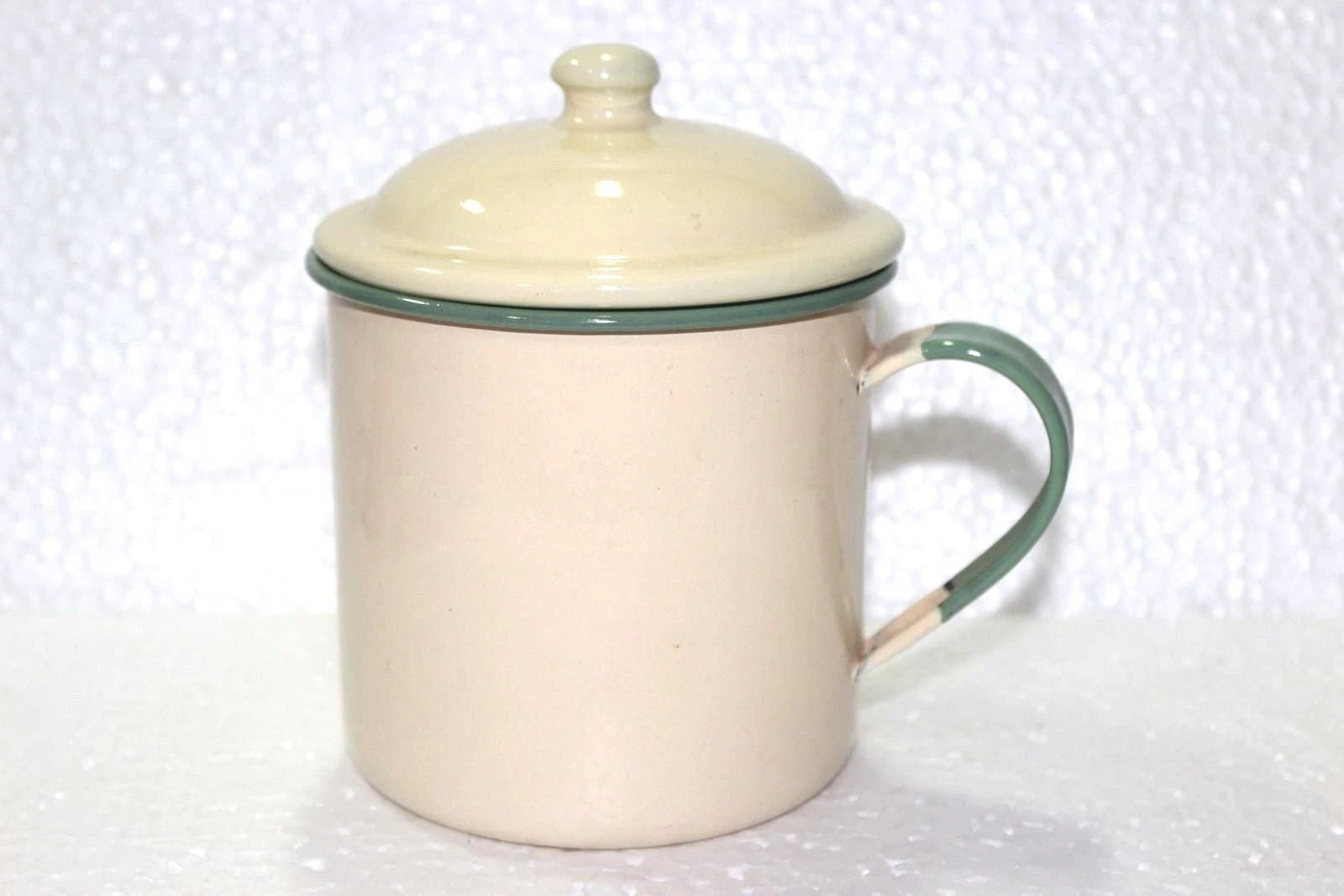 Enamel Milk/Tea Pot Old Vintage Antique Sweden Kitchenware Collectible