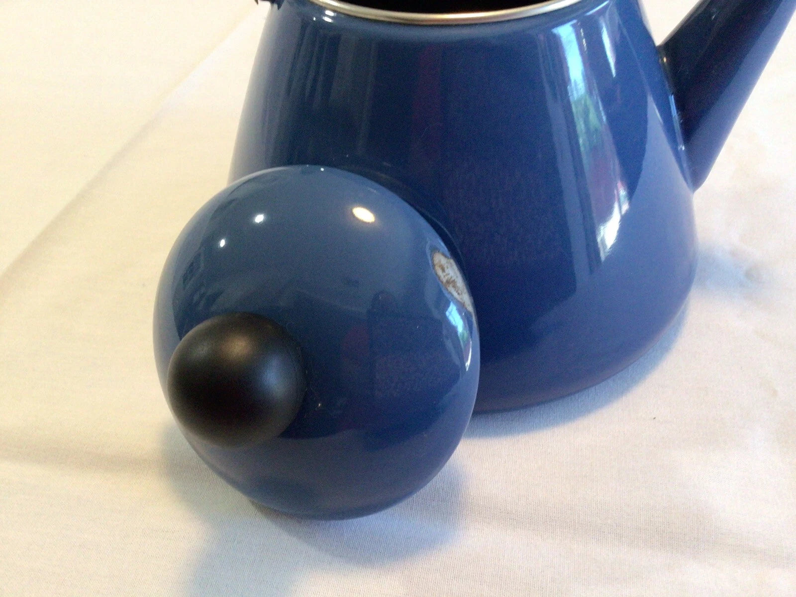 Le Creuset Blue Enamel Teapot 1.6 Qts