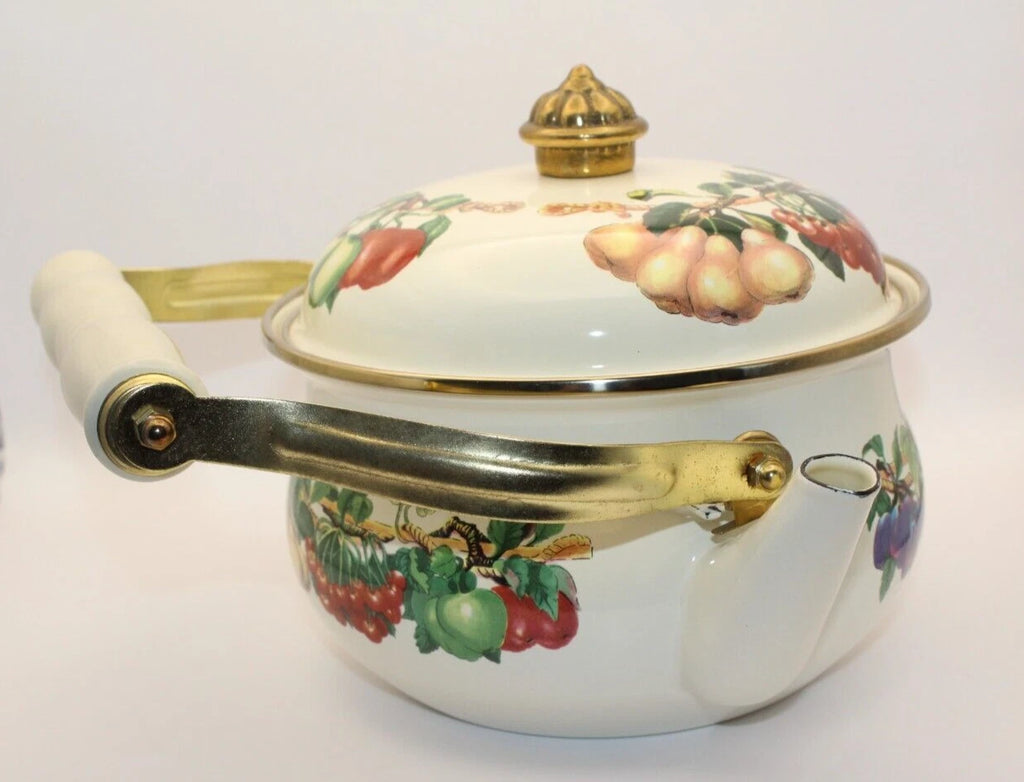 Tabletops Unlimited Phillippe Richard Kensington Garden Induction Teapot Kettle