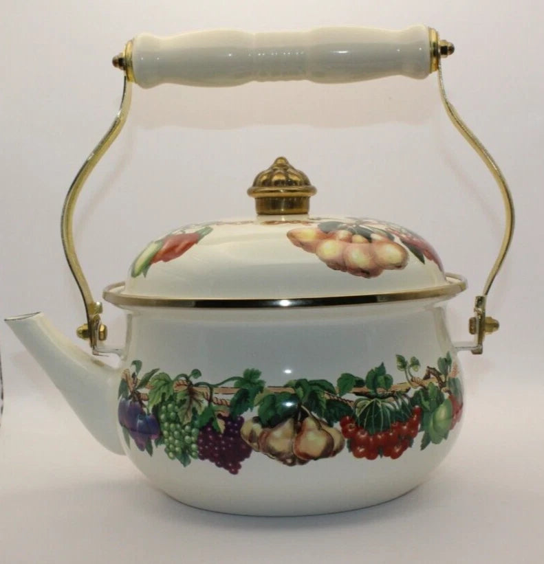 Tabletops Unlimited Phillippe Richard Kensington Garden Induction Teapot Kettle