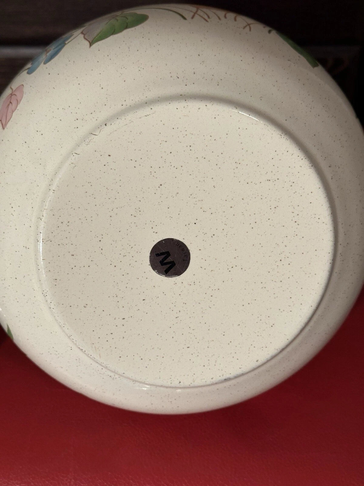 Vintage Large Teapot, Flowers,