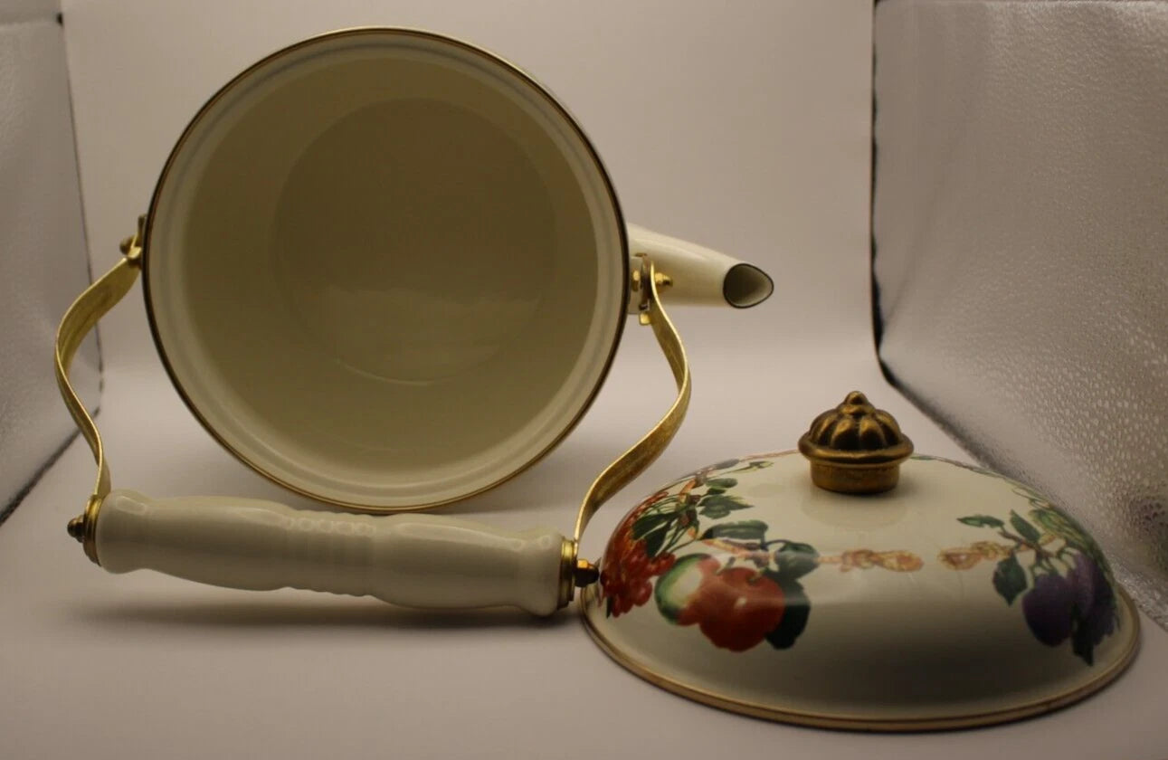 Tabletops Unlimited Phillippe Richard Kensington Garden Induction Teapot Kettle