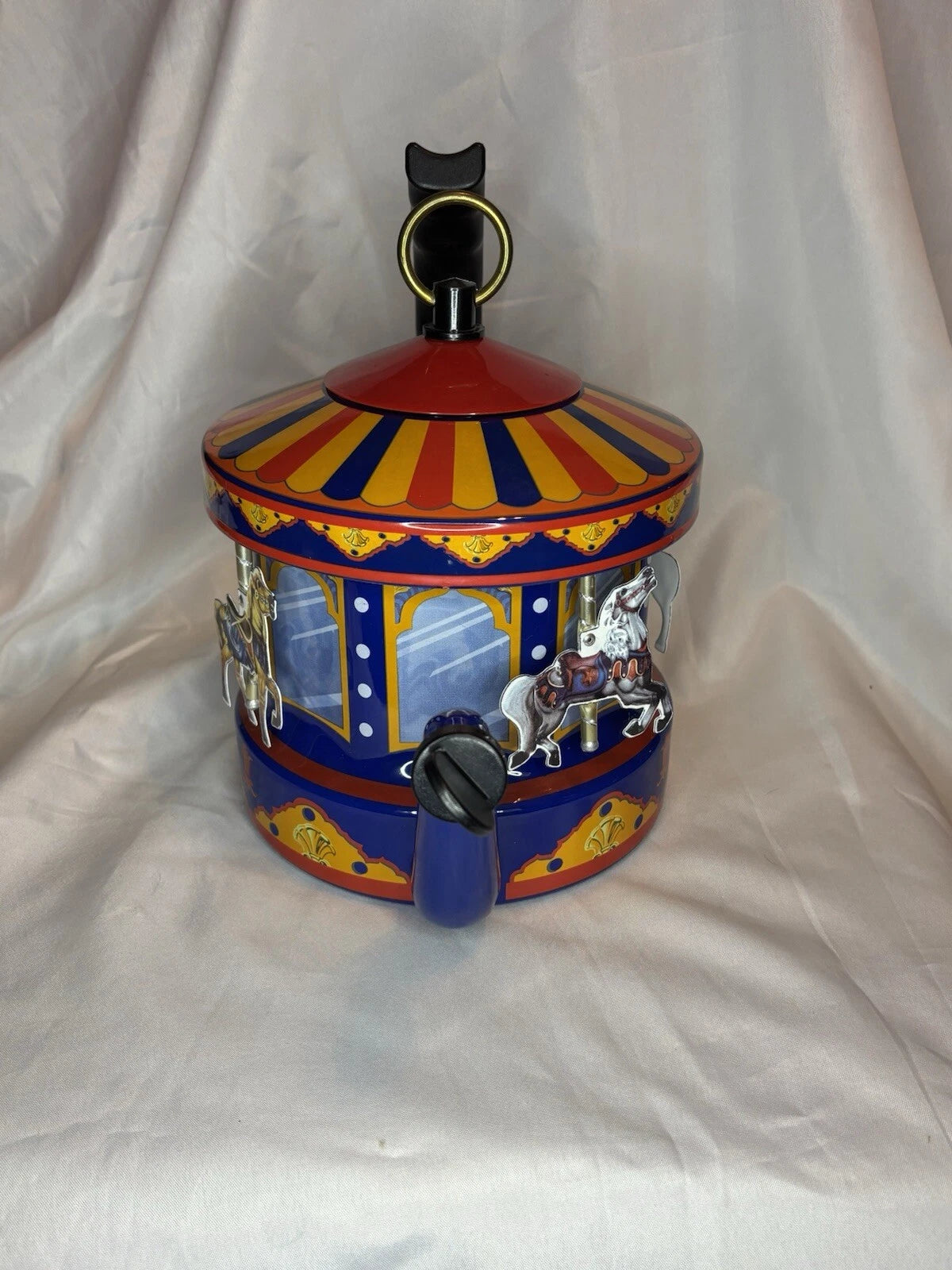 MKI Kamenstein World of Motion Teapot Carousel WITH SPOUT For Display/Parts only