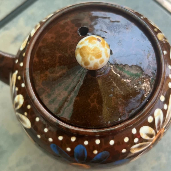 Gorgeous Hand-painted Floral Price Teapot