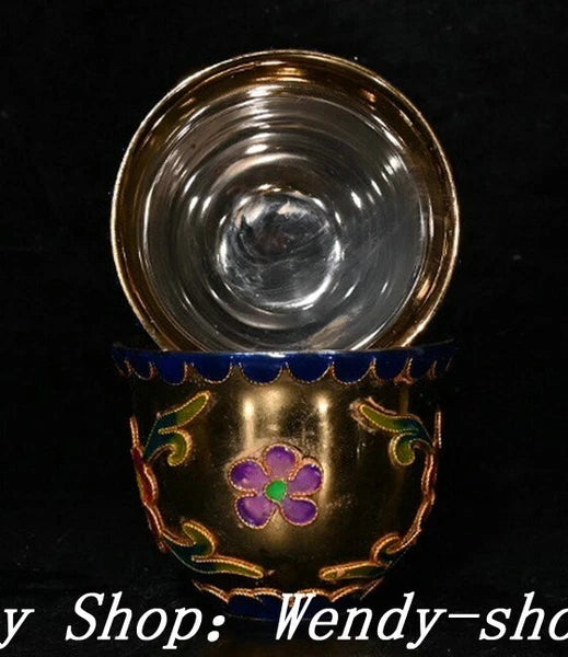 DaMing Chenghua Cloisonne Enamel Wucai Porcelain Dragon Teapot Cup Plate Set
