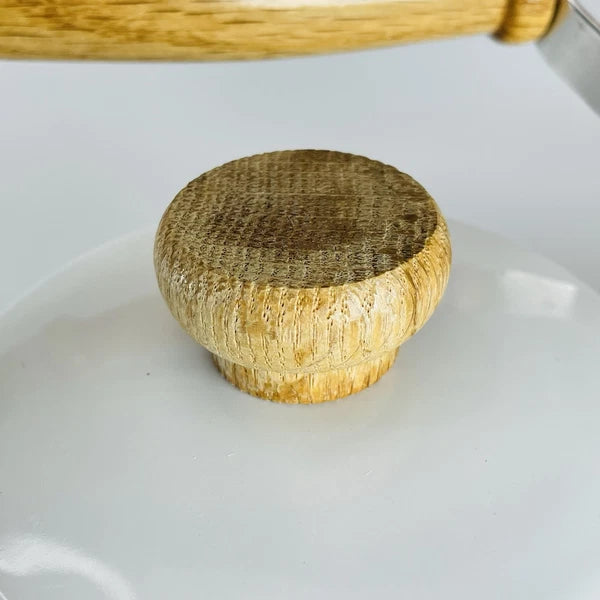 VTG Lincoware Corelle Coordinates SHADOW IRIS Tea Kettle Pot Enamel Over Metal