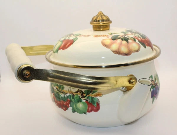 Tabletops Unlimited Phillippe Richard Kensington Garden Induction Teapot Kettle