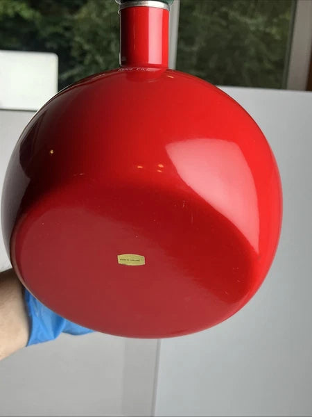 COPCO Red Apple Enamel Teapot Kettle Coffee Pot Kettle 2.5 Qt - Vintage