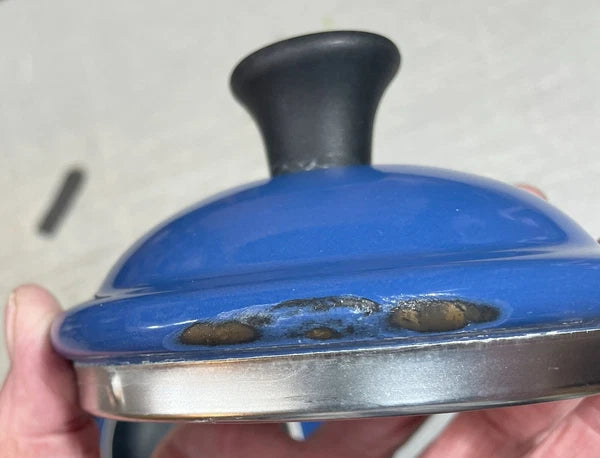 La Creuset Teapot 1-1/4 Qt. Blue Enamel