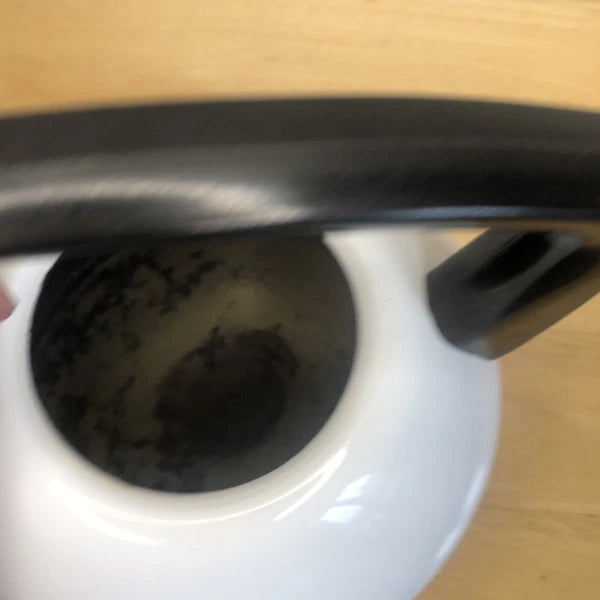 Vintage MCM Villeroy & Boch ACAPULCO Enamel Kettle Stove Top RETRO Teapot