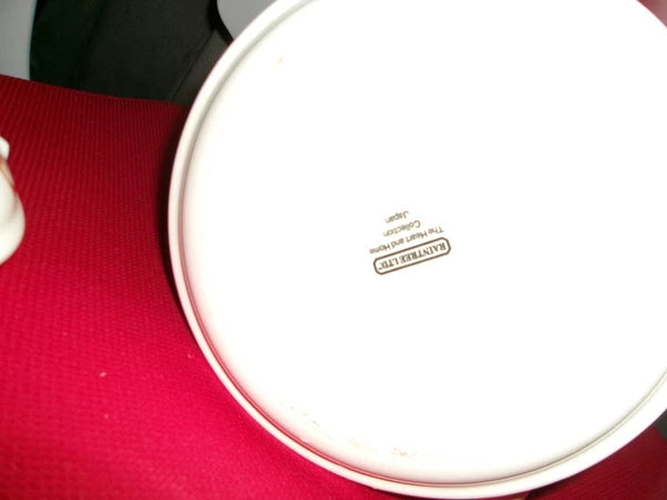 vintage enamel farm scene tea kettle by raintree ltd