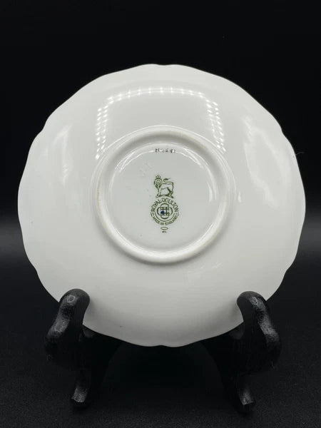 ROYAL DOULTON 1920s Art Deco Tea Set Floral Flowers Hand Painted Enameled
