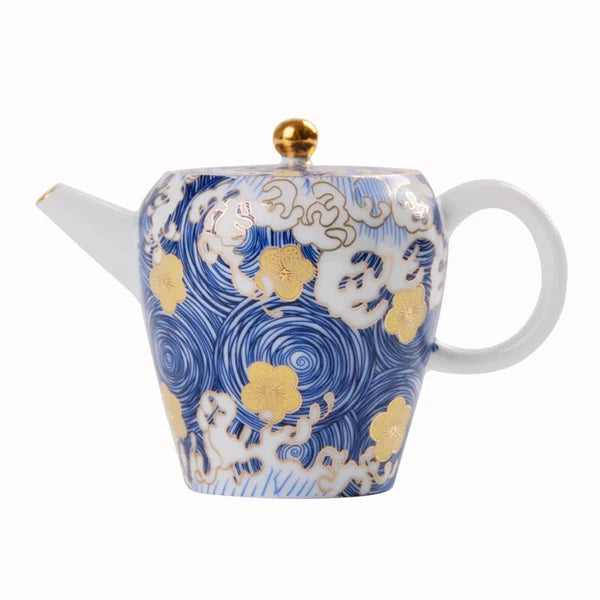 150ml Color Enamel Teapot Porcelain Tea Pot Chinese Kung Fu Tea Set Tea Service