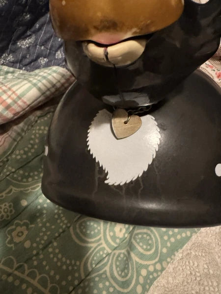 Vintage Rare MM Kamenstein Novelteas TeaCatty Cat Head Whistling Tea Pot