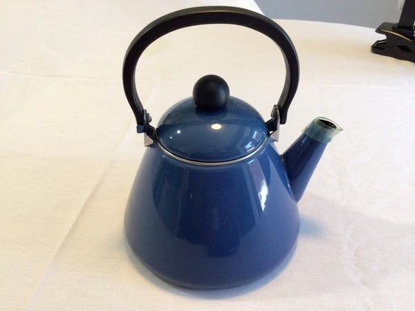 Le Creuset Blue Enamel Teapot 1.6 Qts